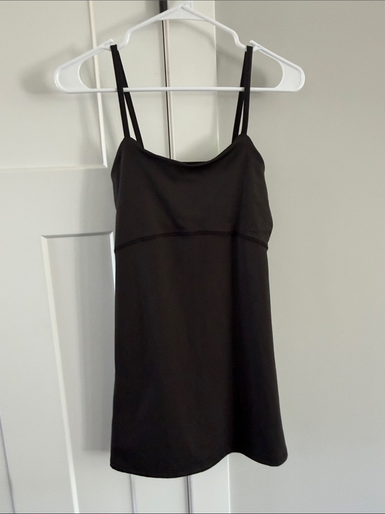 Series 8 Fitness Dresses & Skirts - Black Spaghetti-Strap Slip Dress - Women